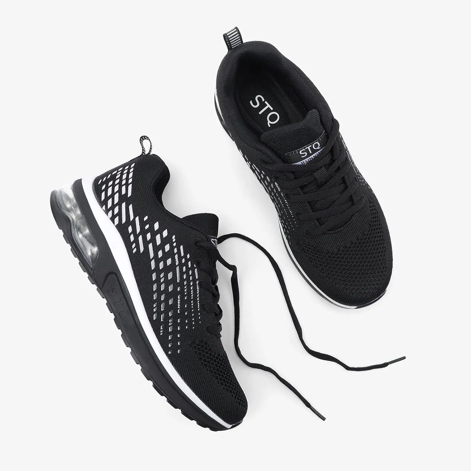 STQ Womens Air Running Shoes Non Slip Athletic Tennis Walking Workout Sneakers