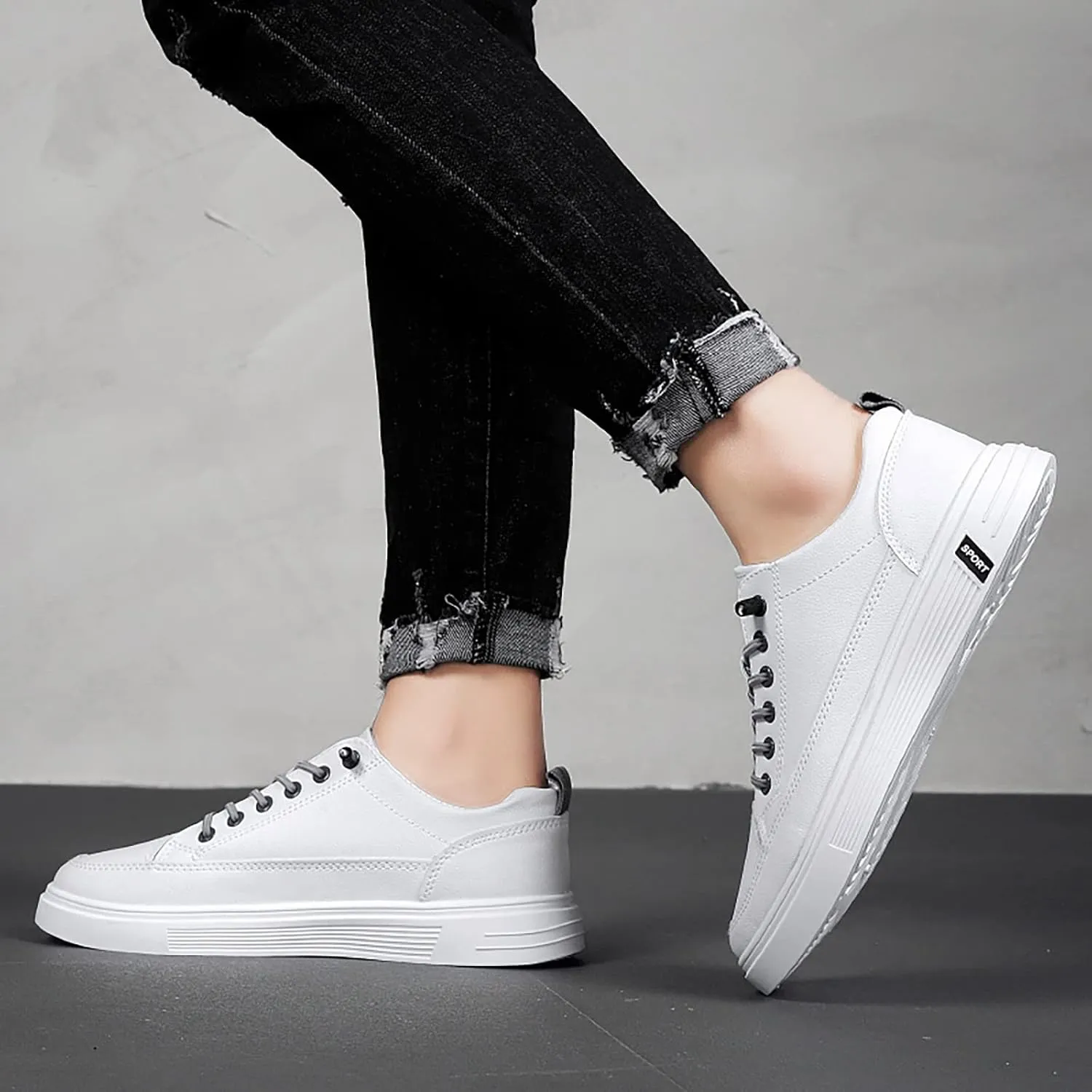 Tennis Shoes for Men Mens Training Sneakers Lightweight Sport Gym Jogging Walking Sneakers Mens Slip on Shoes