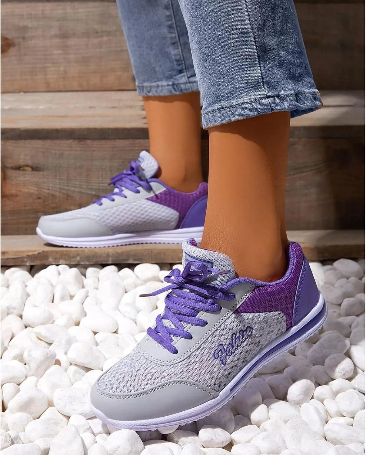 Tennis Shoes Womens Walking Wine Red Zapato Antiderrapante Mujer Black Sneakers for Women Comfortable for Work Womens Walking Shoes Slip On Sneakers Women Orthopedic Sneakers Walking Shoes