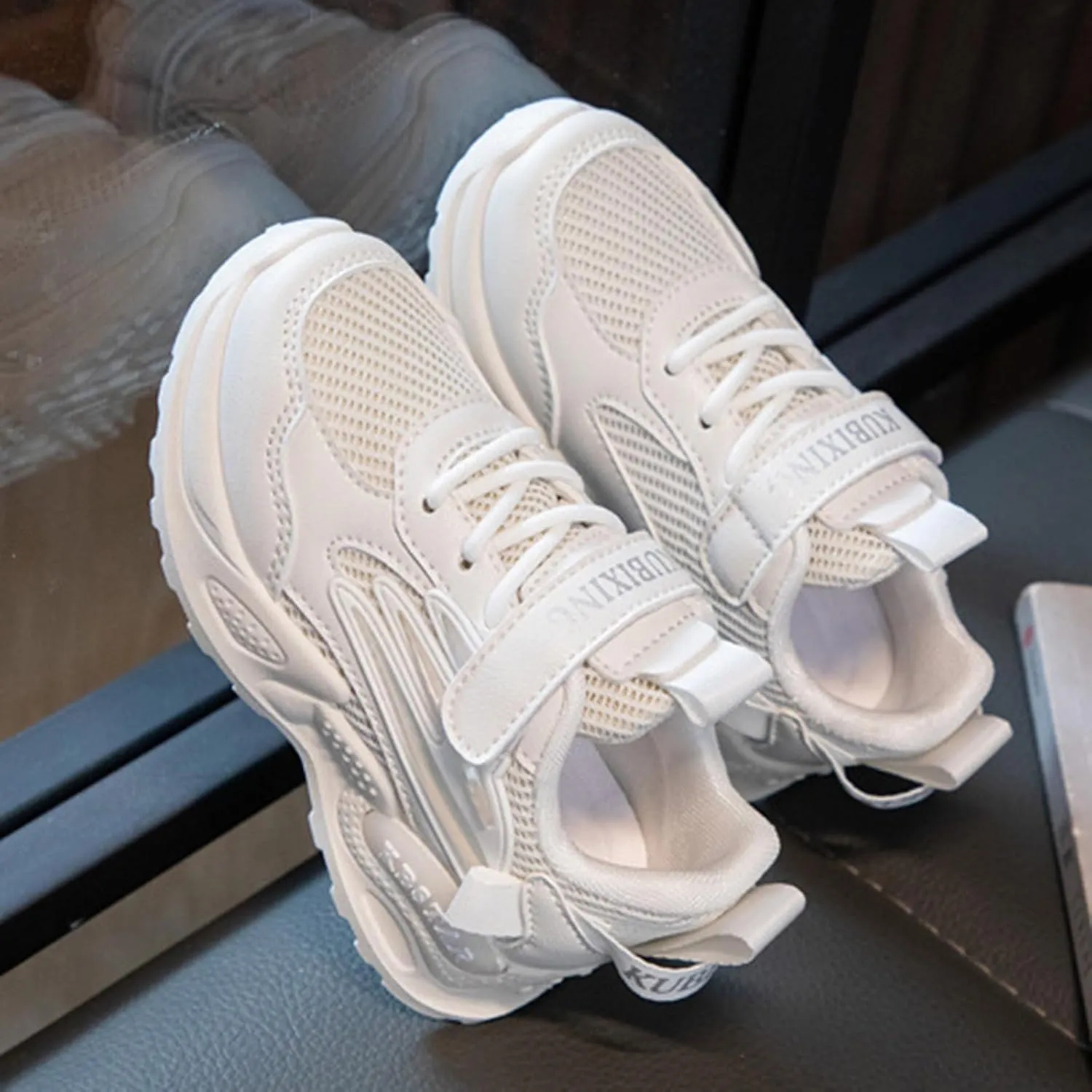 Toddler Big Kids Shoes Boys Girls Breathable Sneakers Athletic Running Shoes Casual White Sports Kid Girl