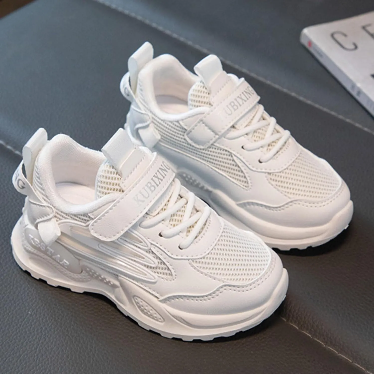 Toddler Big Kids Shoes Boys Girls Breathable Sneakers Athletic Running Shoes Casual White Sports Kid Girl