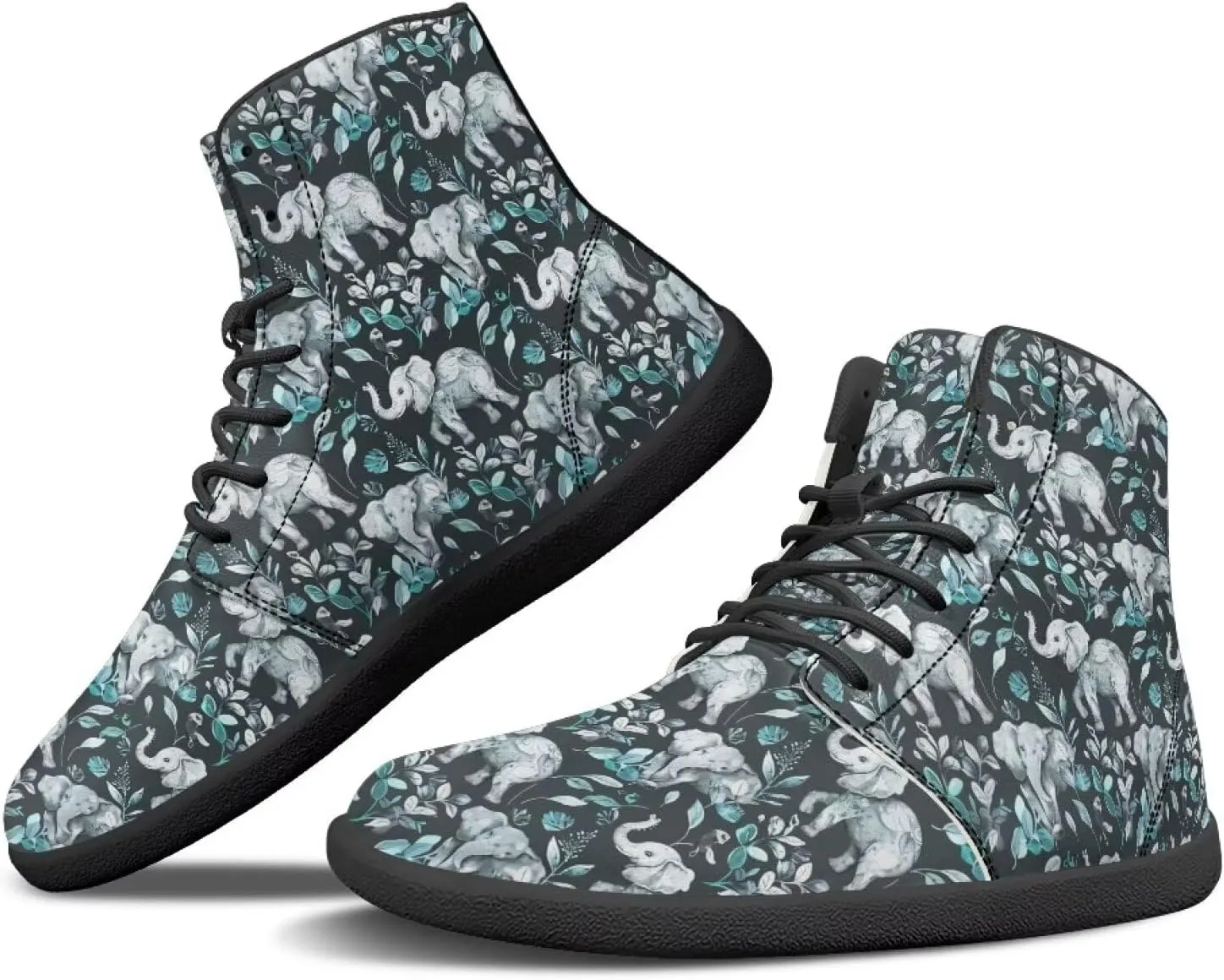 Unisex Adults High Top Barefoot Hiking Boots for Women Men