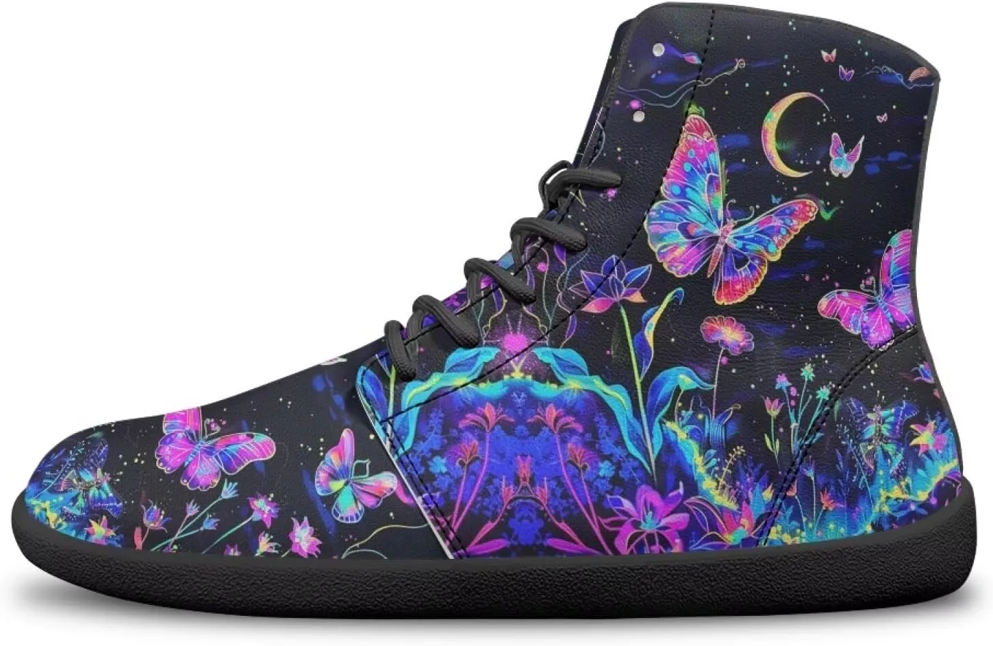 Unisex Adults High Top Barefoot Hiking Boots for Women Men