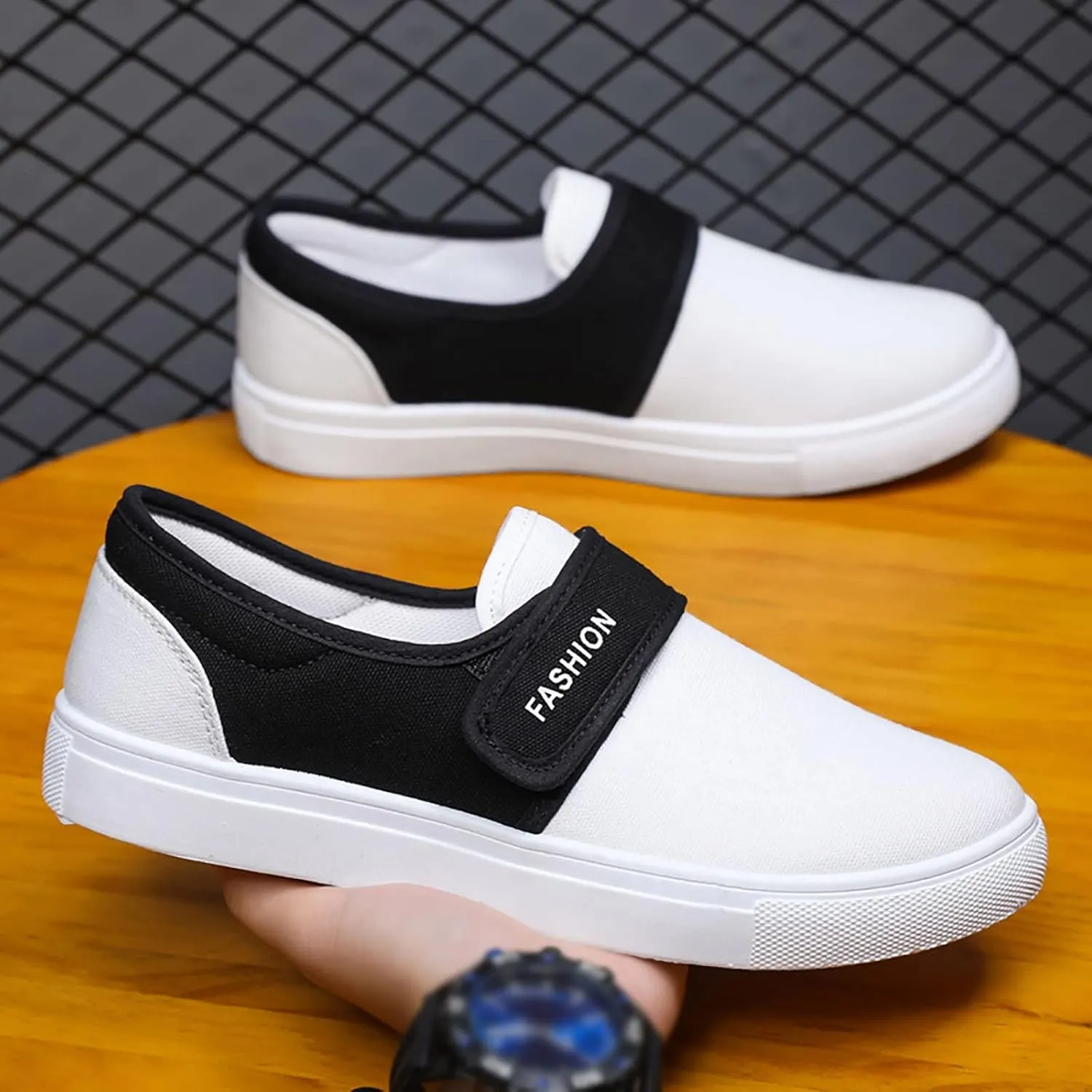 Walking Shoes for Men Men's New Shoes Men's Fashion Sneakers Casual Walking Shoes Black Casual Shoes for Men
