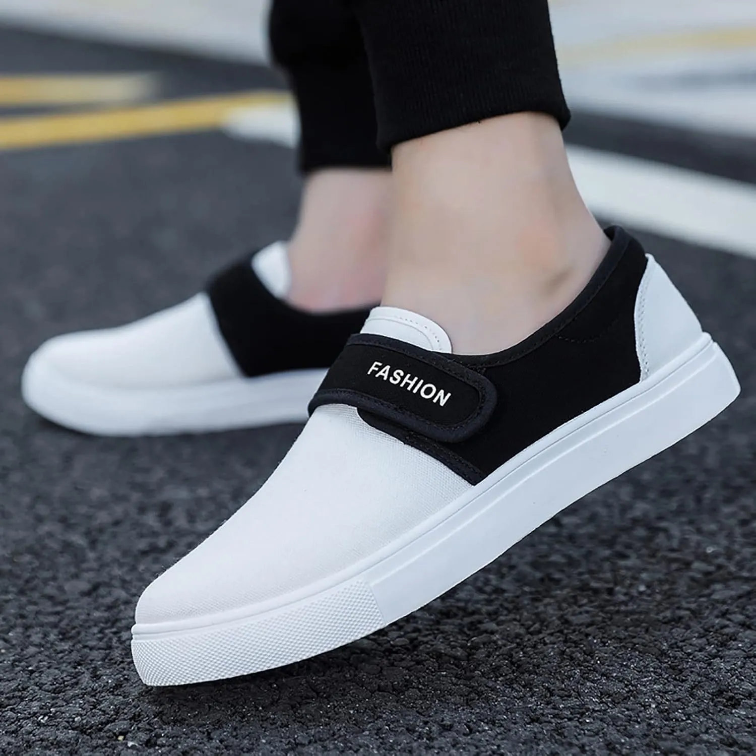 Walking Shoes for Men Men's New Shoes Men's Fashion Sneakers Casual Walking Shoes Black Casual Shoes for Men