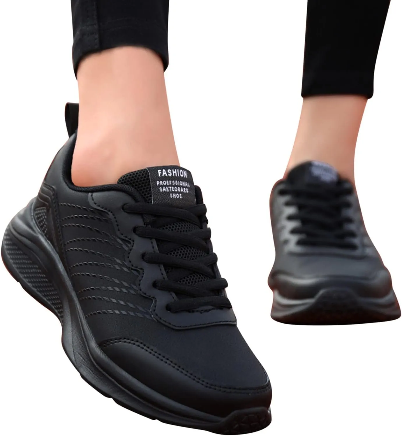 Walking Sneakers for Women 2023 Comfortable Walking Shoes Women Stylish Non Slip Winter Shoes for Women White High Top Sneakers for Women Wide Width White Slip On Sneakers for Women Memory Foam
