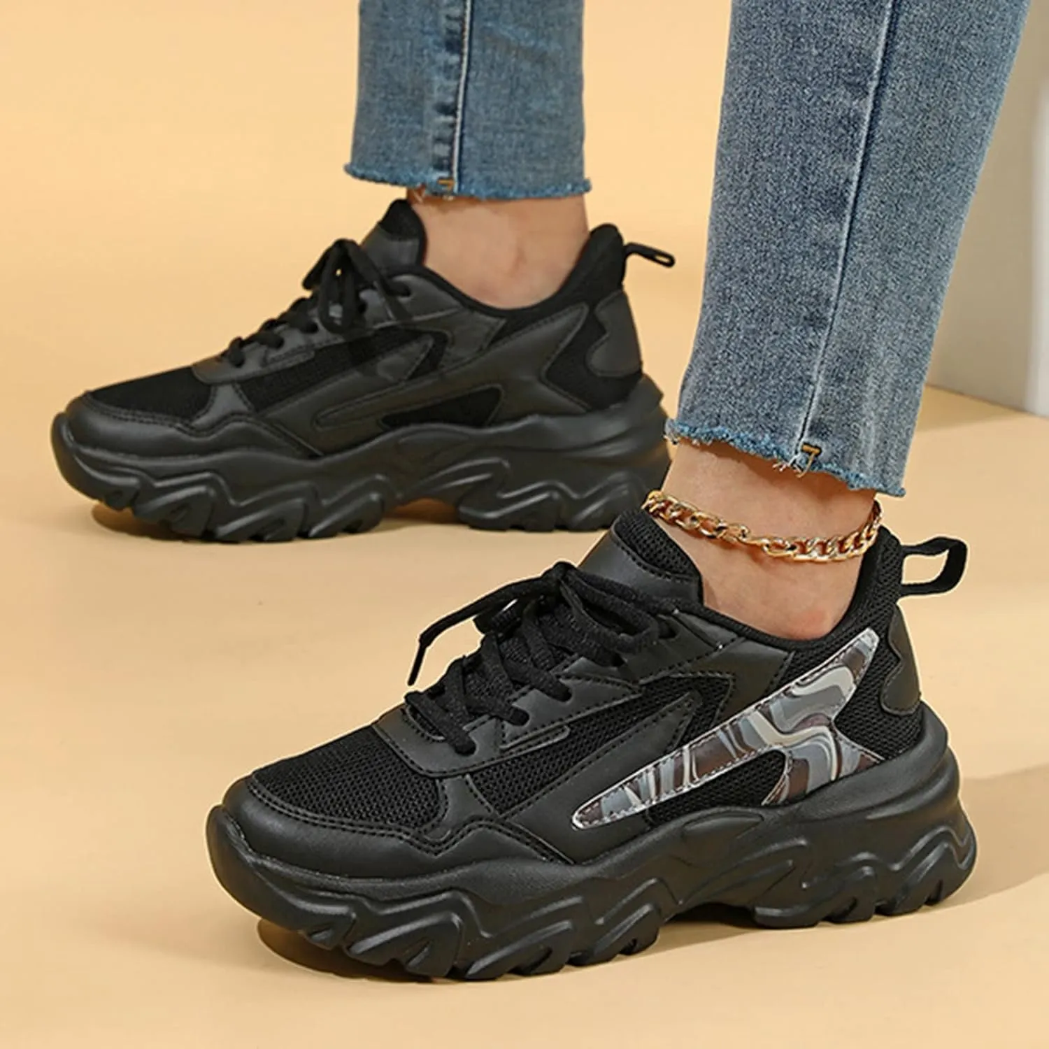 Walking Sneakers for Women 2023 Zapatos De Piel Para Mujer Suaves Y Comodos De Vestir Canvas Shoes for Women Platform Wedge Sneakers for Women 2023 Zapatos Para Mujer Antideslizante