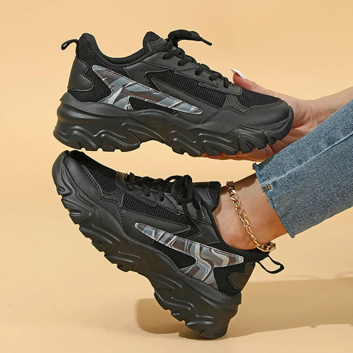 Walking Sneakers for Women 2023 Zapatos De Piel Para Mujer Suaves Y Comodos De Vestir Canvas Shoes for Women Platform Wedge Sneakers for Women 2023 Zapatos Para Mujer Antideslizante