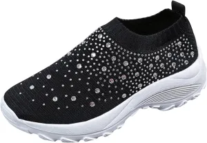 Wedge Sneakers for Women Size 11 Wide Size 11 Non Slip Shoes Women Womens Athletic Shoes Size 9 Narrow Wedge Sneakers for Women Comfortable Dressy Zapatos Antiderrapantes Para Mujer