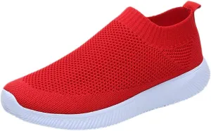 White Sneakers for Women Volleyball Shoes Women's Loafer Flat Slip on Non Slip Low Top Casual Black Loafers Women Wide with Women's Sneakers in White in Wide Width