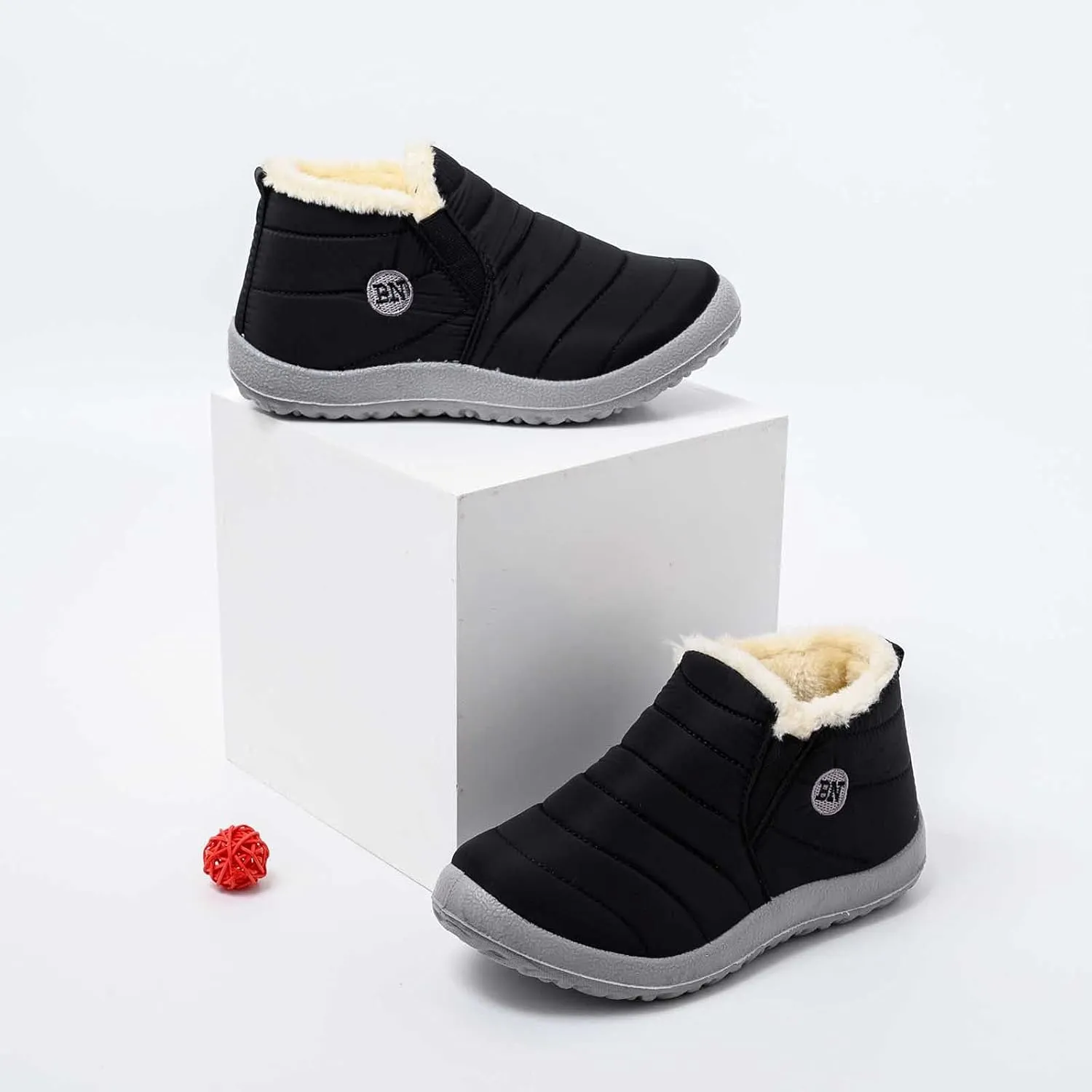 Winter Boots for Women Cute Ladies Snow Shoes Women Snow Boots Winter Shoes with Hook Loop Women Snow Shoes Womens Rain Boots Mens Winter Booties