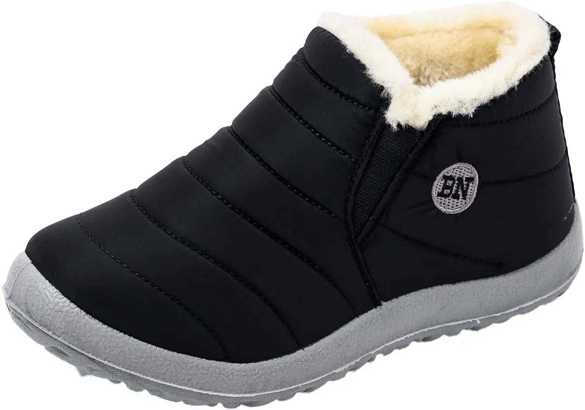 Winter Boots for Women Cute Ladies Snow Shoes Women Snow Boots Winter Shoes with Hook Loop Women Snow Shoes Womens Rain Boots Mens Winter Booties