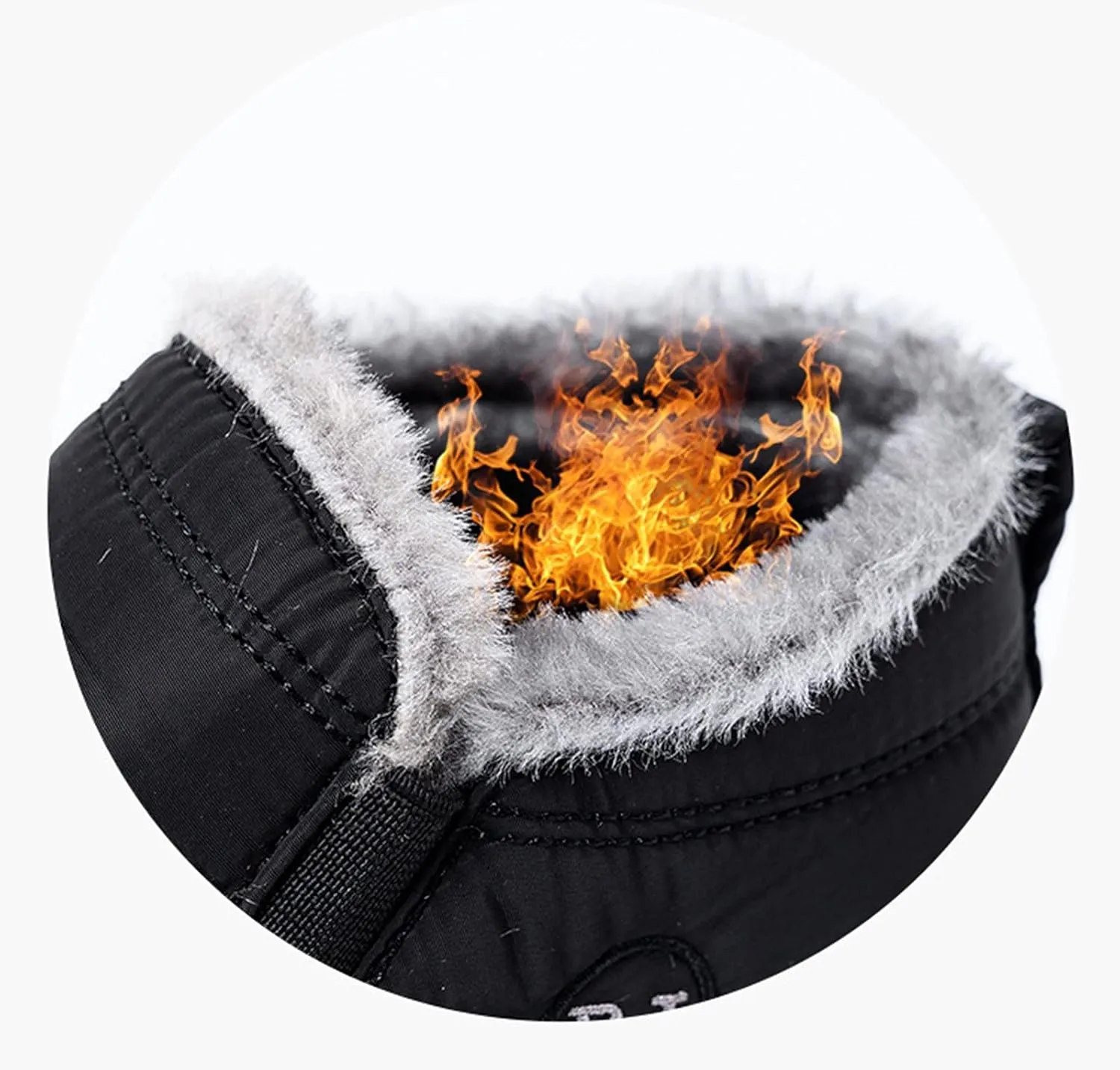 Winter Boots for Women Waterproof Winter Boot Ladies Slip On Womens Snow Boots Winter Shoes Warm Fur Lined Womens Fur Lined Slip On Boot Mens Casual Shoes Mens Booties Winter