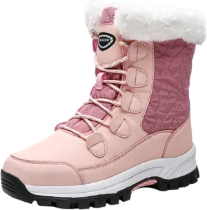 Winter Boots for Women Wide Warm Slip On Boots Snow Boots for Women Winter Boot with Comfort Waterproof Winter Shoes Women Womens Running Shoes Winter Booties for Men