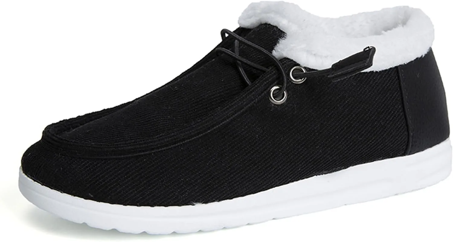 Winter Fashion Boots For Women 2024 Snow Boots Winter Shoes with Fur Lined Warm Slip On Comfortable Ankle Booties