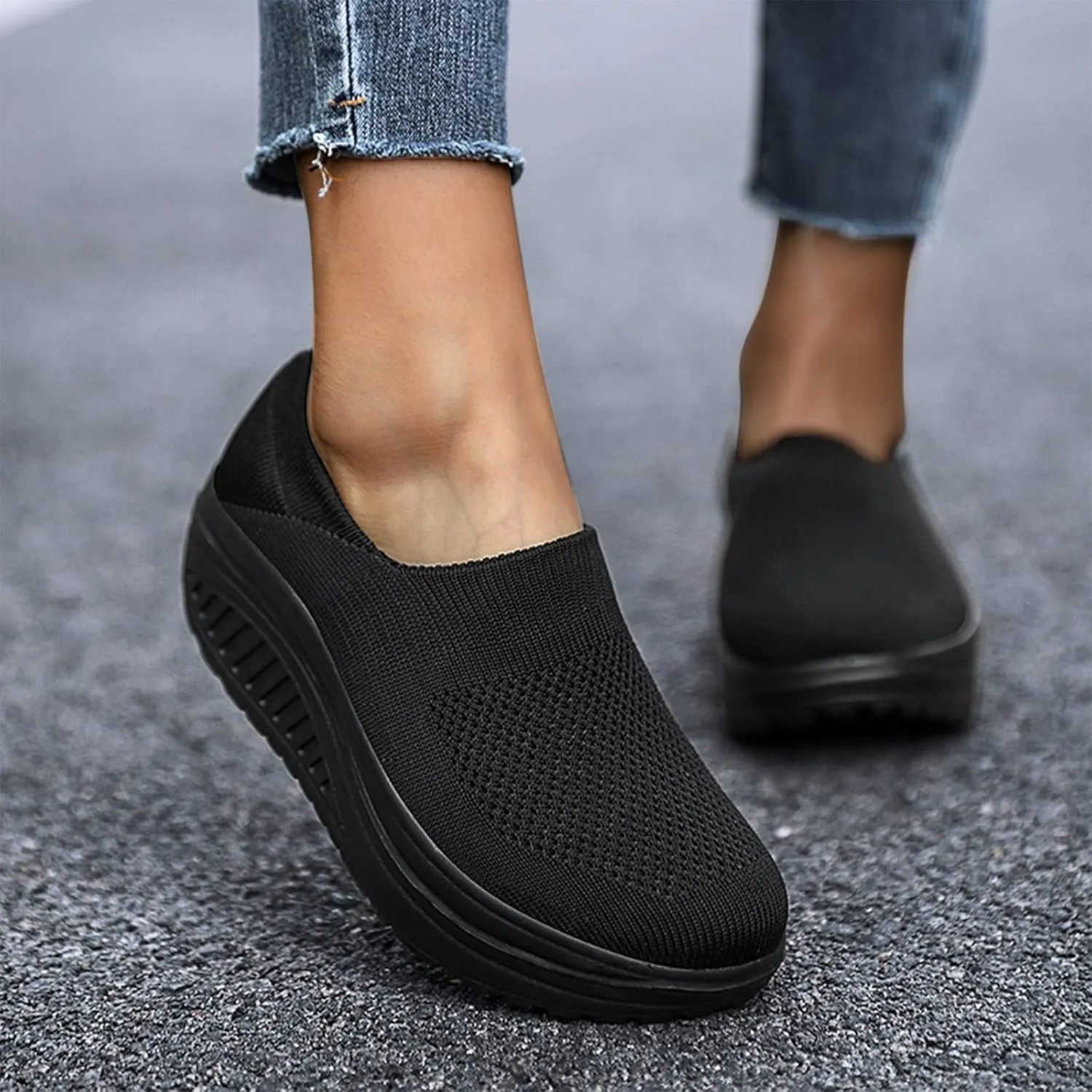 Women Sneakers Size 9 Wide Tenis OrtopéDicos para Mujeres Gym Shoes Women Black Womens Running Shoes Air Cushion Lightweight Sneakers Zapatos OrtopéDicos para Juanetes De Mujer