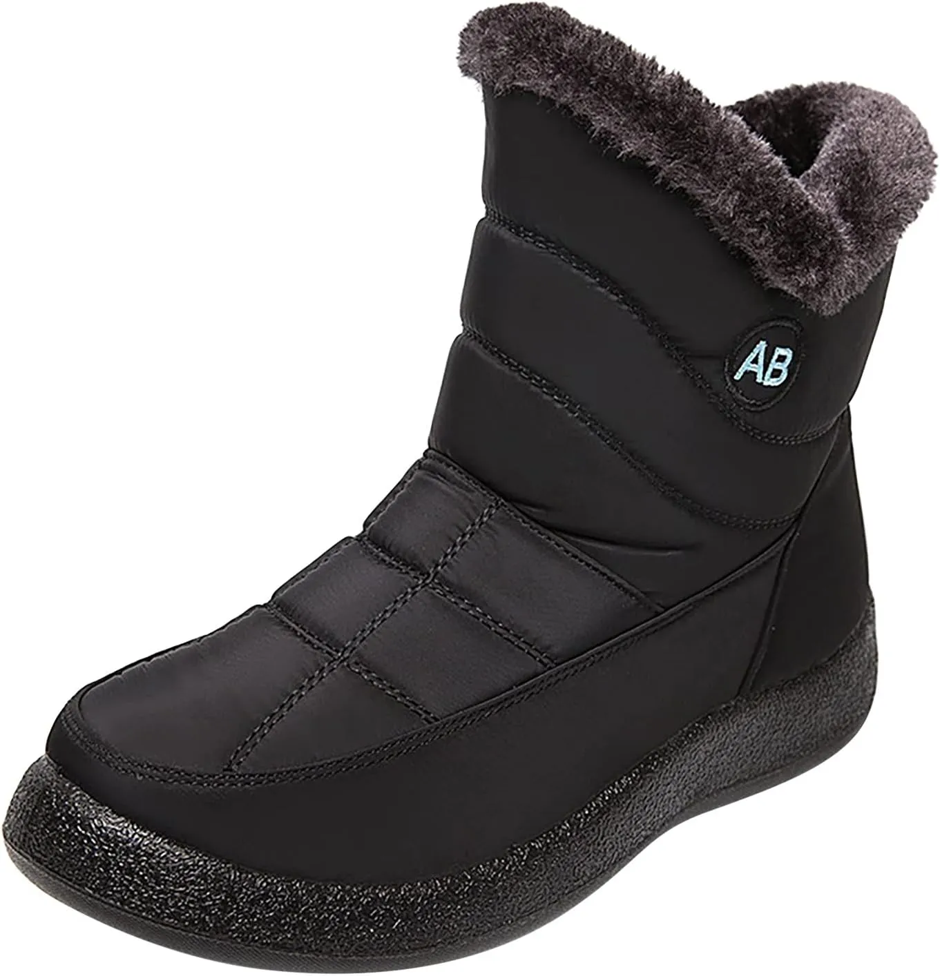 Womens Boots Winter Cute Ladies Premium Warm & Comfy Snow Boots Snow Boots Womens Winter Ankle Boots Ladies Plush Lined Snow Boot Barefoot Shoes Men Mens Booties Winter