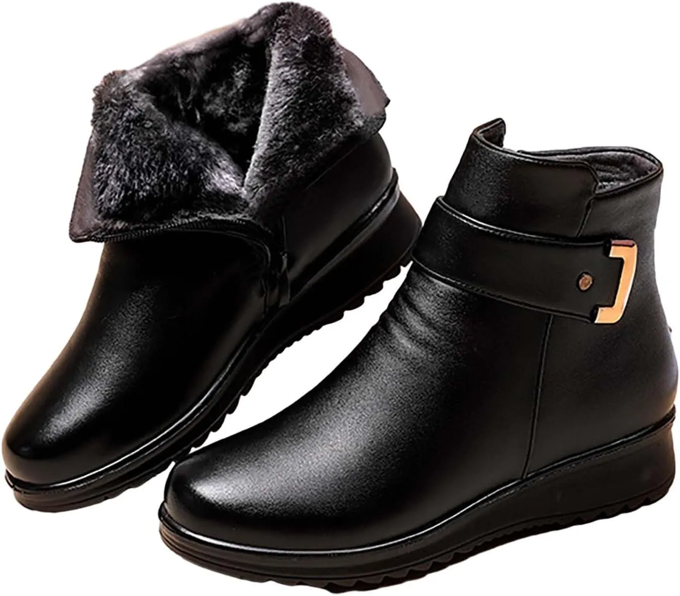 Womens Boots Winter Warm Adults Snow Boots Fall 2024 Womens Mens Snow Boots Winter Shoes Slip On Shoes Snow Women Running Shoes for Women Winter Booties Men