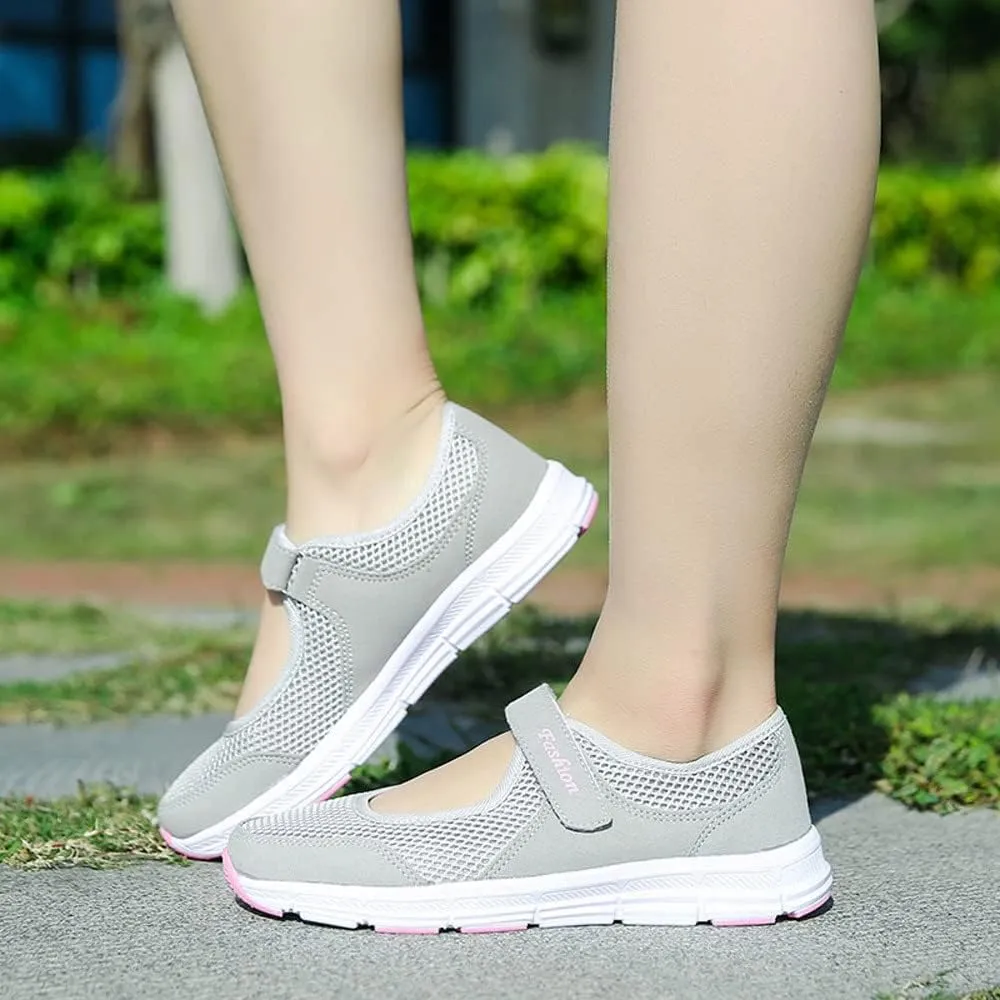 Women's Fashion Sneaker Mesh Slip On Black Non Slip Shoes for Women Comfortable Casual Womens Shoes Women's Leopard Loafers Cheap Sneakers for Women