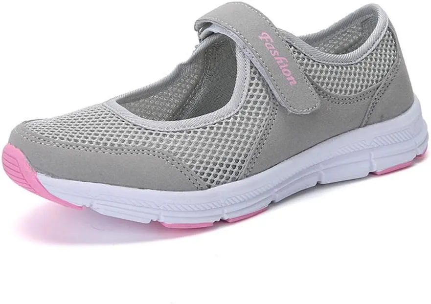Women's Fashion Sneaker Mesh Slip On Black Non Slip Shoes for Women Comfortable Casual Womens Shoes Women's Leopard Loafers Cheap Sneakers for Women