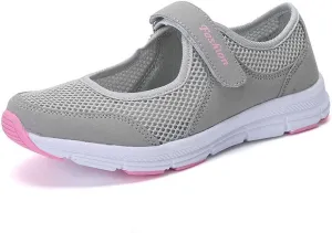Women's Fashion Sneaker Mesh Slip On Black Non Slip Shoes for Women Comfortable Casual Womens Shoes Women's Leopard Loafers Cheap Sneakers for Women