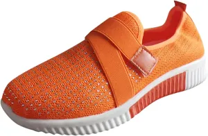 Women's Fashion Sneaker Mesh Slip On Black Non Slip Shoes for Women Comfortable Women Walking Shoes Loafers for Women 2024 High Top Sneakers for Men
