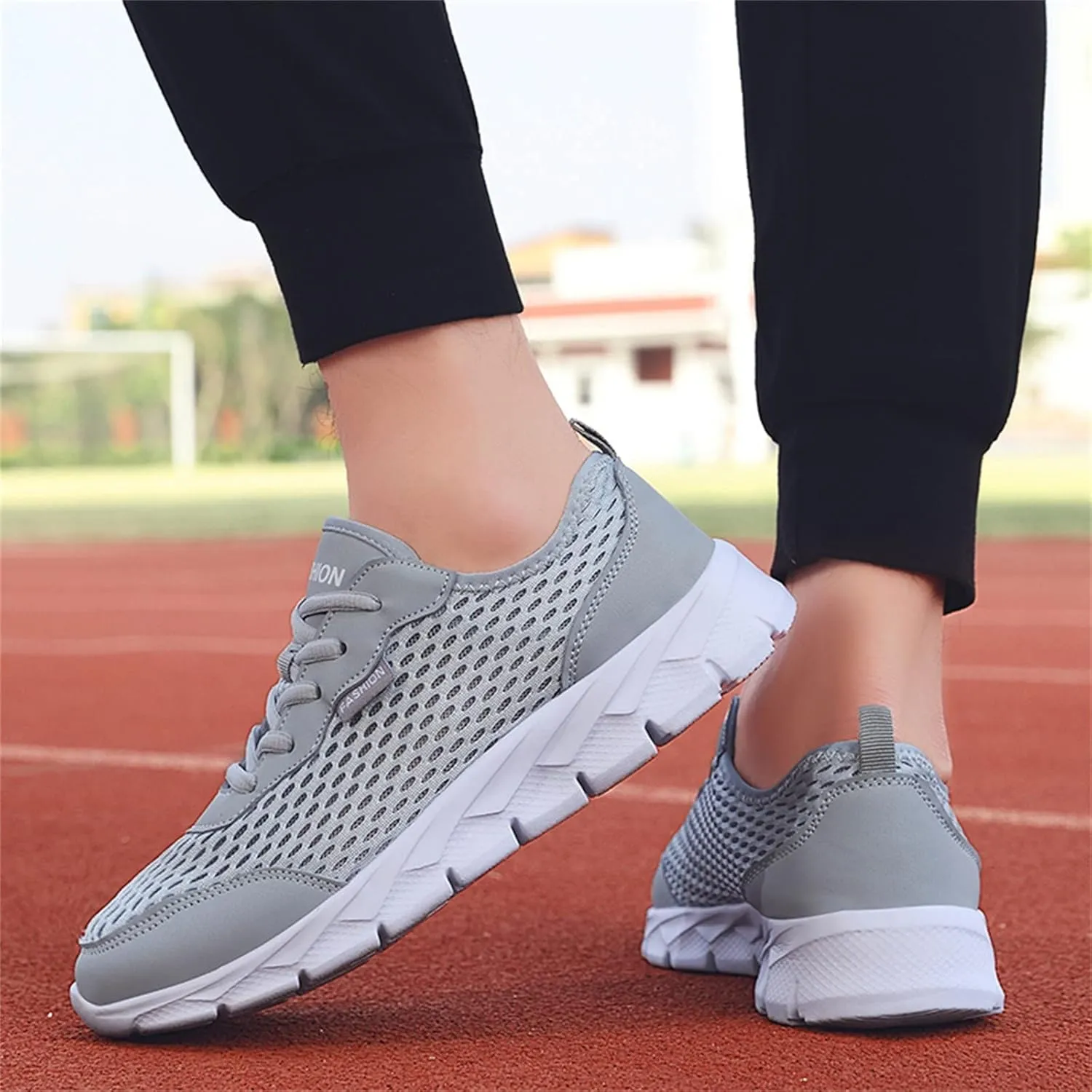 Women's Fashion Sneaker Non Slip Lace Up Comfort Women's Work or Walking Sneakers Casual Shoes for Women Trendy Comfort Loafers for Women White Sneakers Men