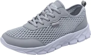 Women's Fashion Sneaker Non Slip Lace Up Comfort Women's Work or Walking Sneakers Casual Shoes for Women Trendy Comfort Loafers for Women White Sneakers Men