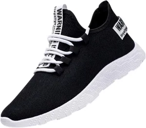 Women's Fashion Sneaker Non Slip Lace Up Comfort Women's Work or Walking Sneakers Men's Basketball Shoes Women Slip On Loafers Waterproof Sneakers Men