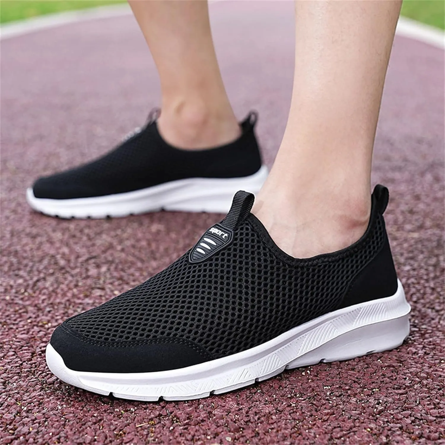 Women's Fashion Sneaker Non Slip Lace Up Comfort Women's Work or Walking Sneakers Running Shoes Womens White Loafers Womens Leather Sneakers