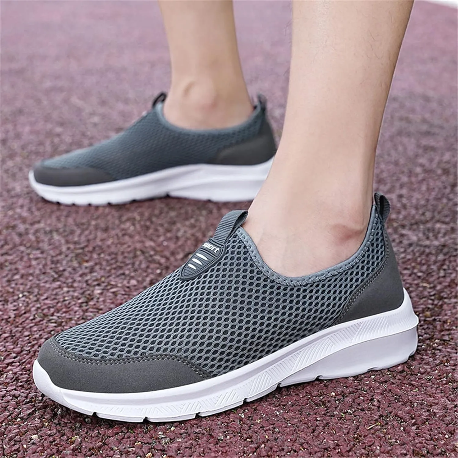 Women's Fashion Sneaker Non Slip Lace Up Comfort Women's Work or Walking Sneakers Running Shoes Womens White Loafers Womens Leather Sneakers