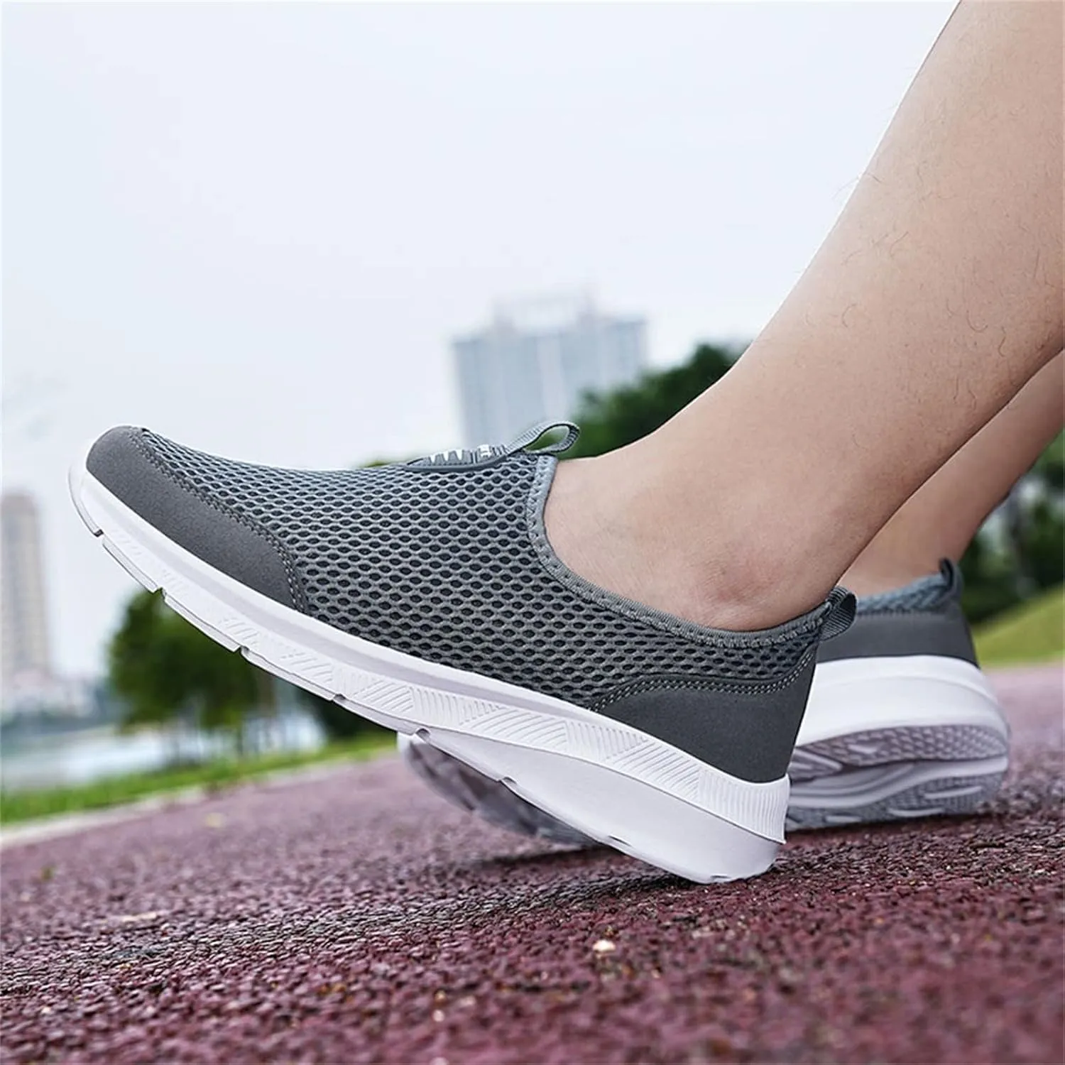 Women's Fashion Sneaker Non Slip Lace Up Comfort Women's Work or Walking Sneakers Running Shoes Womens White Loafers Womens Leather Sneakers