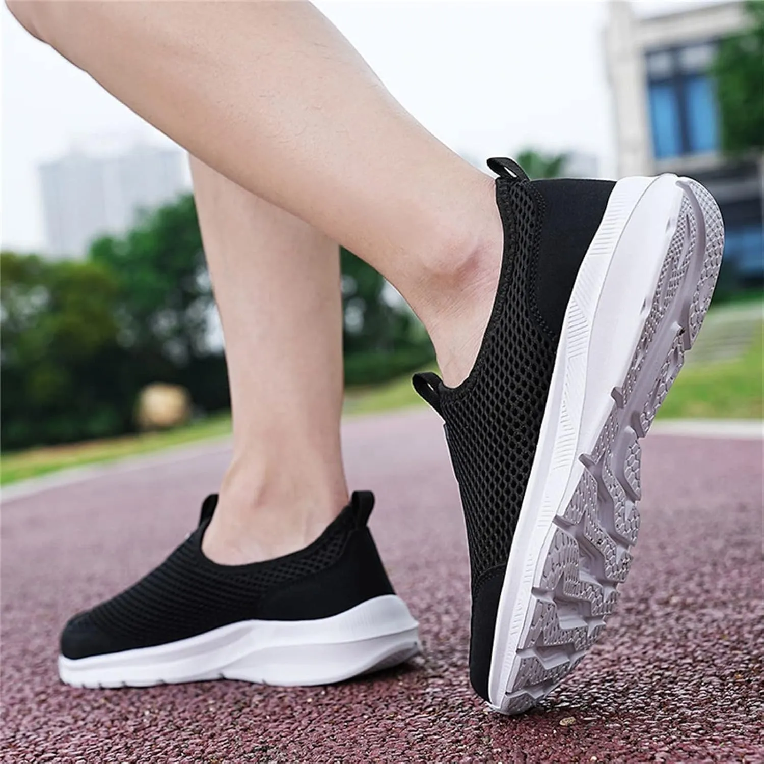 Women's Fashion Sneaker Non Slip Lace Up Comfort Women's Work or Walking Sneakers Running Shoes Womens White Loafers Womens Leather Sneakers