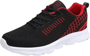 Women's Fashion Sneaker Non Slip Lace Up Comfort Women's Work or Walking Sneakers Women Business Casual Shoes Black Women Loafers Leather Sneakers for Men
