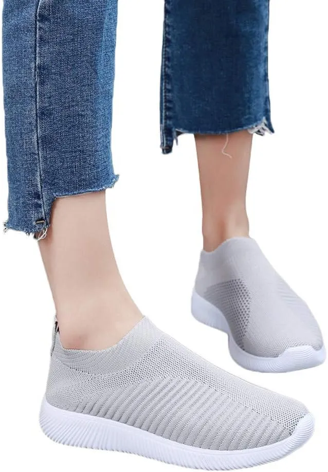 Women's Fashion Sneaker Non Slip Work Wide Comfortable Slip Resistant Work Shoes Comfortable Walking Shoes Women Sneaker Loafers Women Shoes High Heel Sneakers for Women