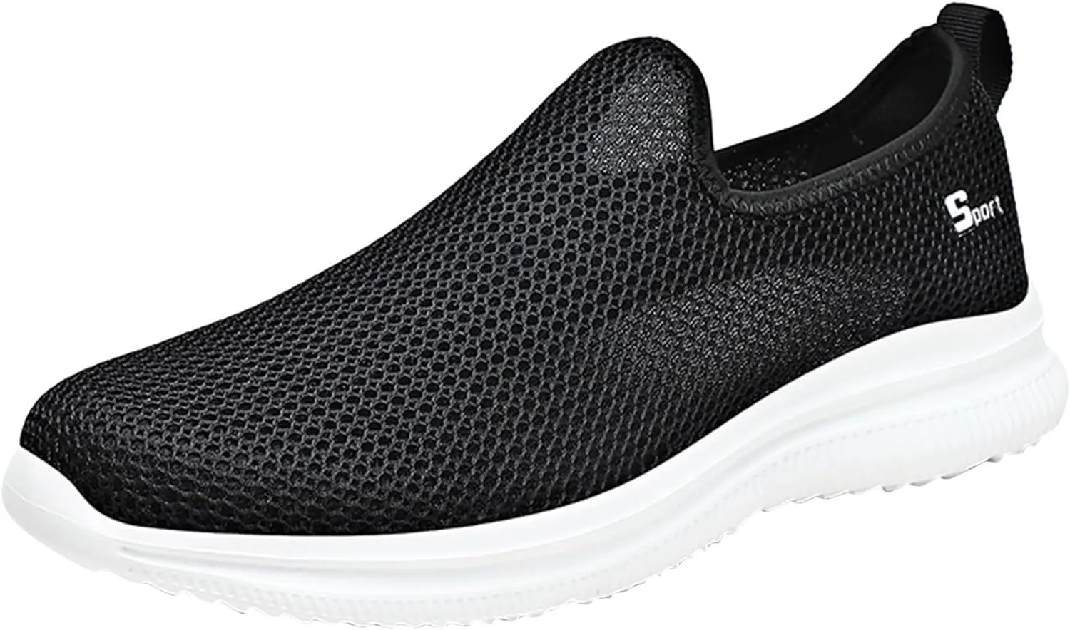 Women's Fashion Sneaker Non Slip Work Wide Comfortable Slip Resistant Work Shoes Men's Walking Shoes Winter Loafers for Women All Black Sneakers for Men