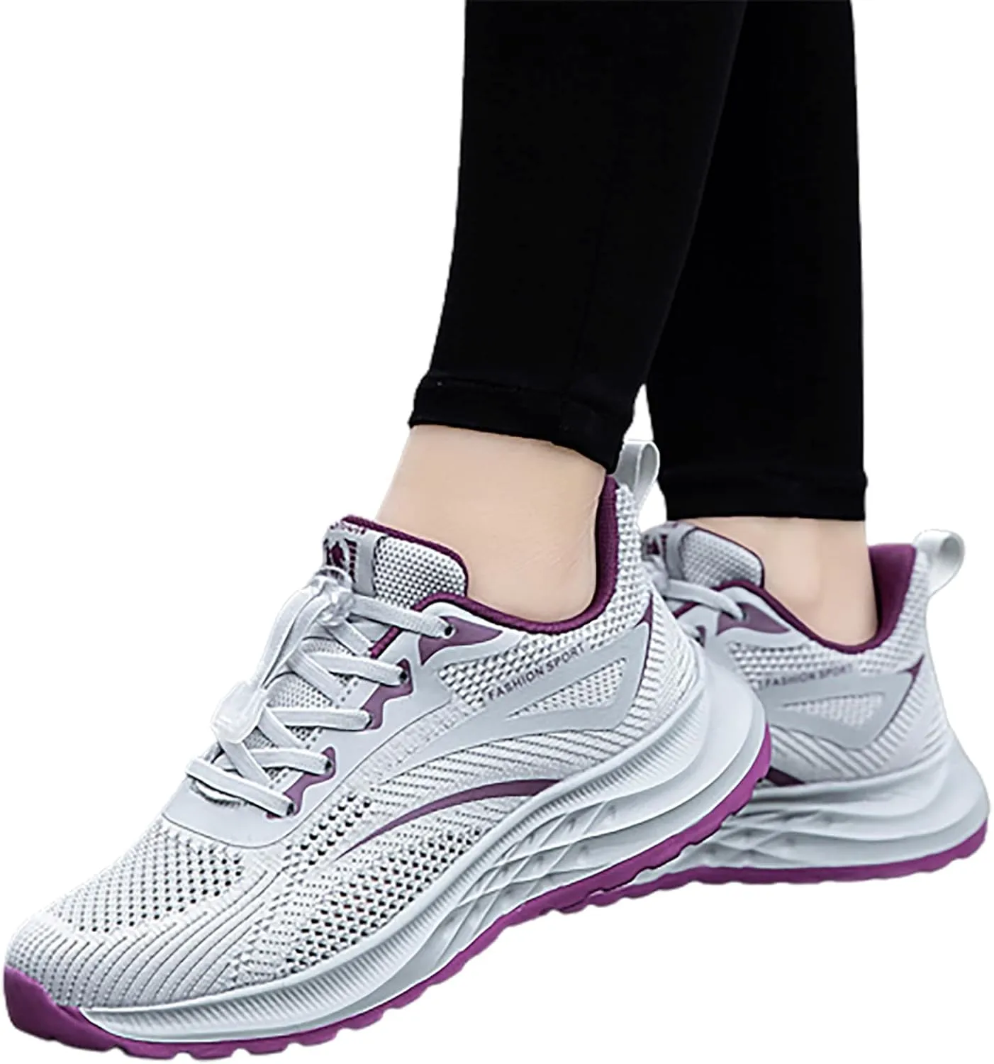 Womens Fashion Sneakers 2023 Zapatos De Trabajo para Mujer Antideslizante Womens Orthotic Slip On Sneakers with Arch Support Women's Fashion Sneakers Red Zapatos para Caminar De Mujer Comodos