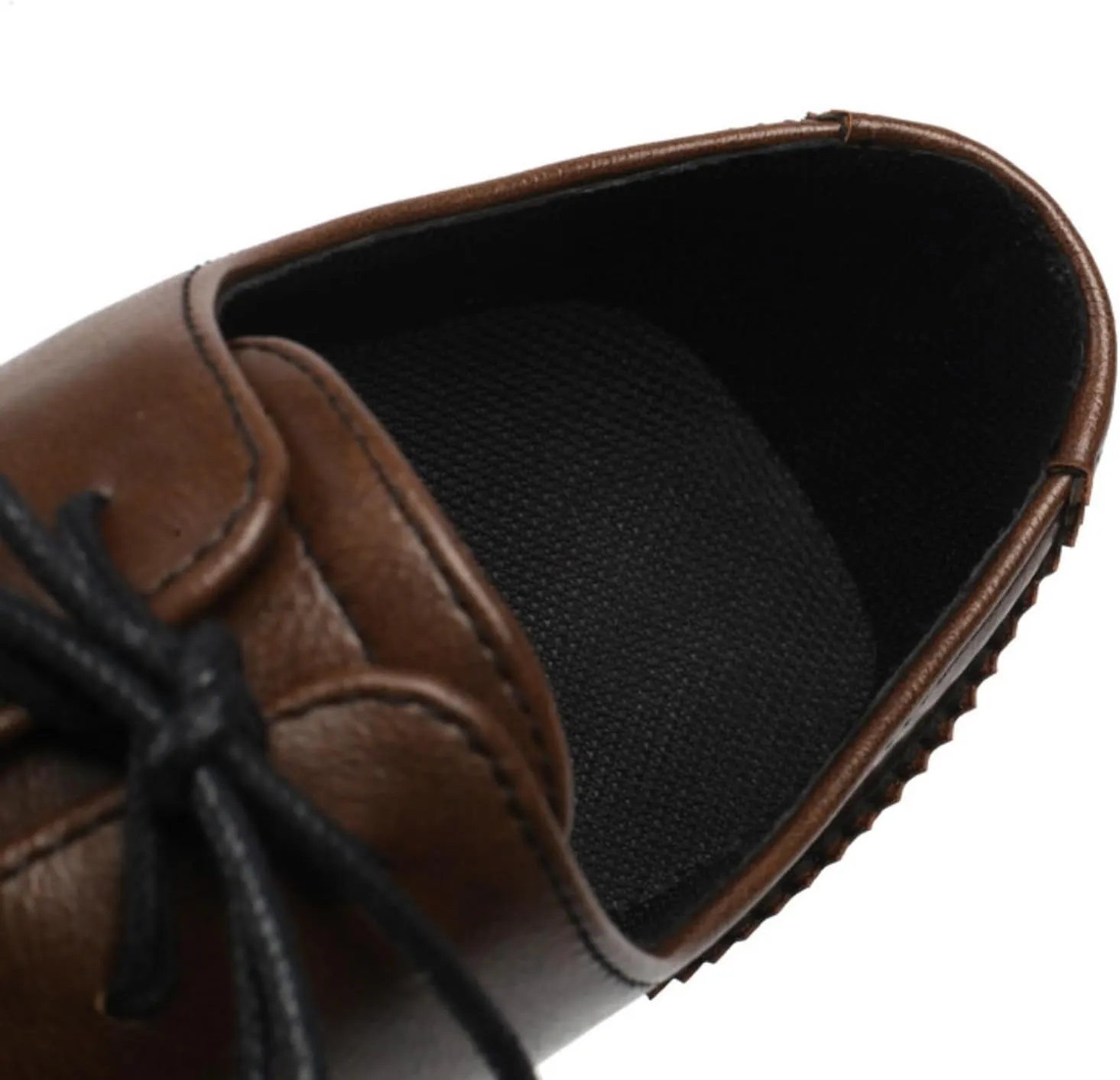 Women's Kitten Low Heel Oxfords Shoes Fashion Round Toe Lace Up Vintage Brogues Comfortable Wingtip High Heel Dress Pumps