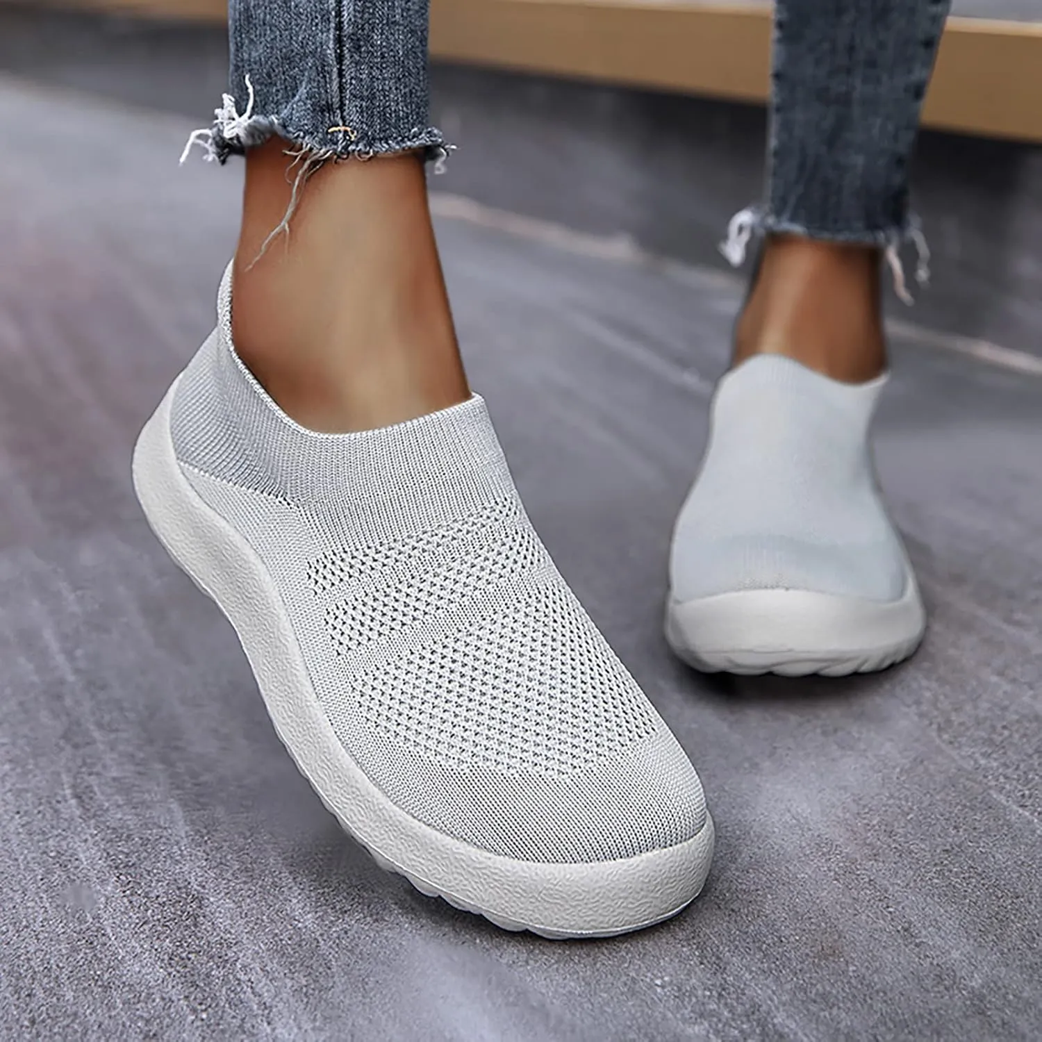 Womens Lightweight Running Shoes Zapatos Antiderrapantes De Mujer Tipo Crucero Womens Size 11 Non Slip Work Shoes Womens High Tops Sneakers White Casual Tennis Shoes for Women Trendy