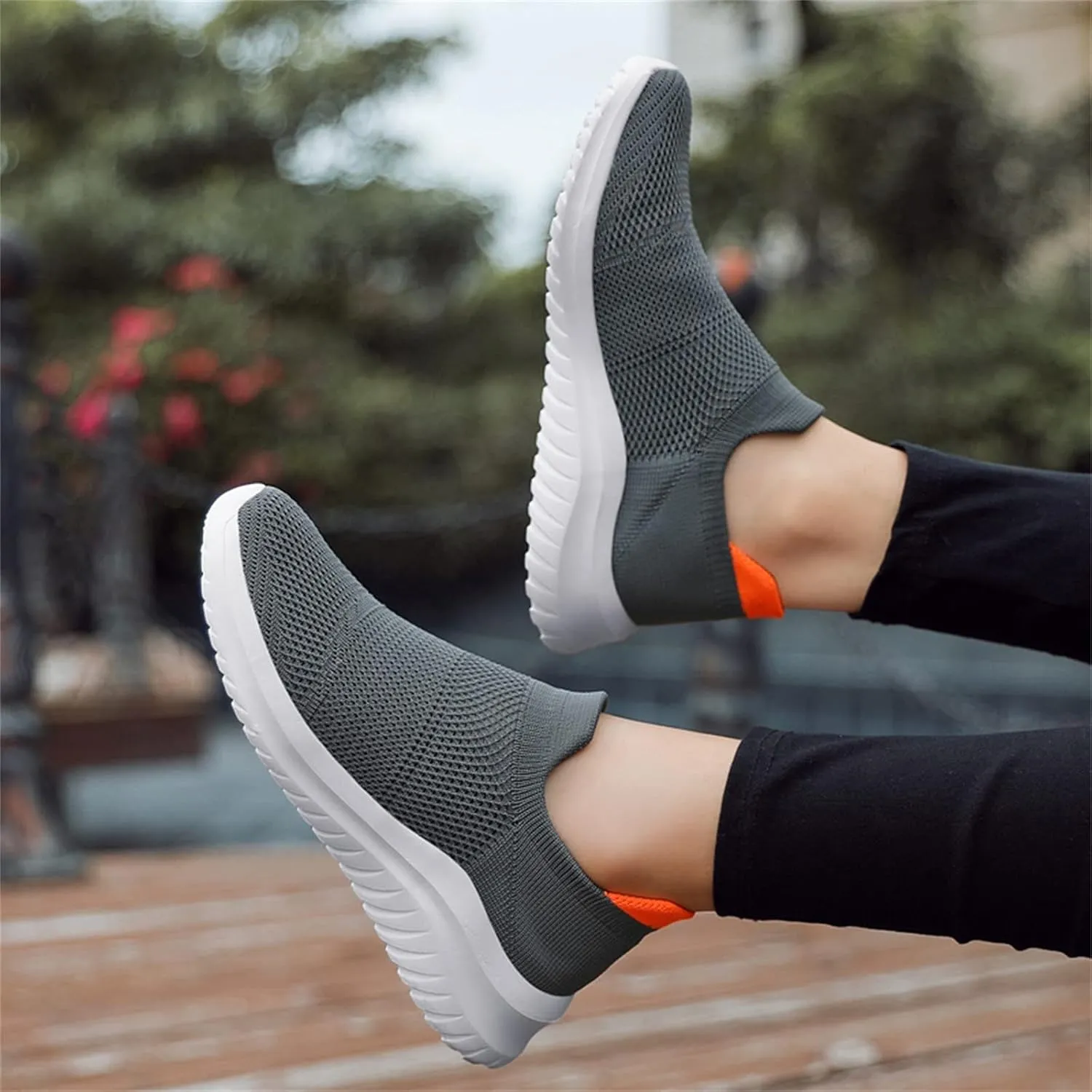 Women's Lightweight Slip On Walking Running Shoes Mens Dress Shoes Winter Casual Shoes Slip On Women Shoes Sneakers Red Tennis Shoe Casual Loafers