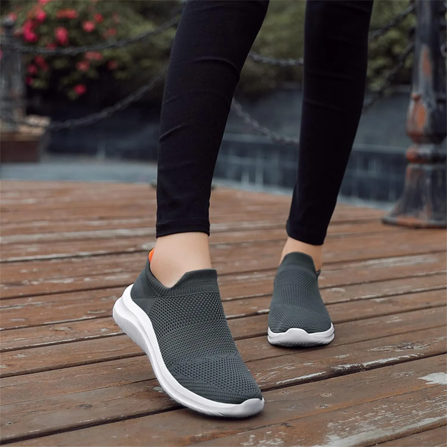 Women's Lightweight Slip On Walking Running Shoes Mens Dress Shoes Winter Casual Shoes Slip On Women Shoes Sneakers Red Tennis Shoe Casual Loafers
