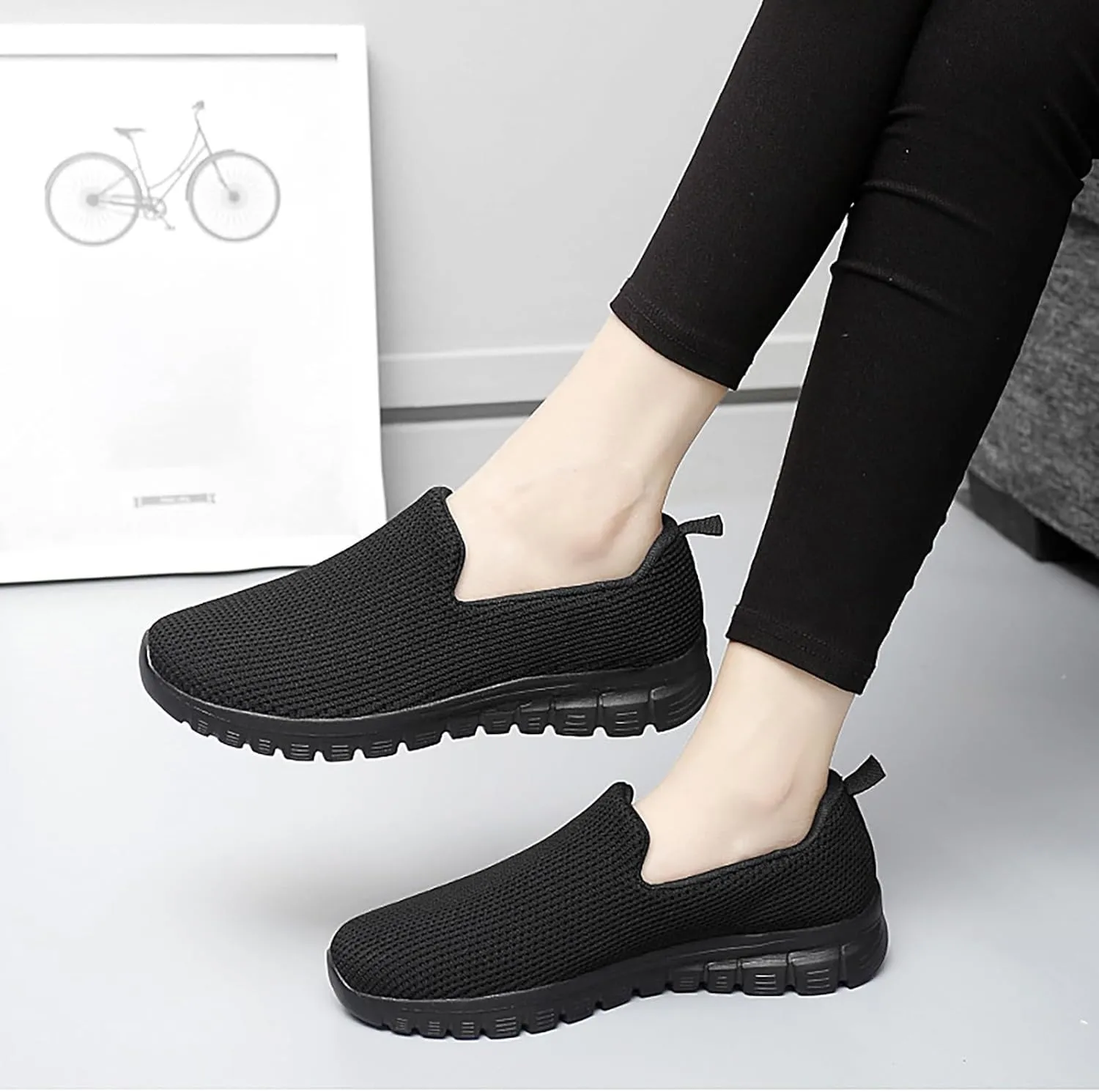 Womens Platform Sneakers Zapatos De Mujer De Vestir Comodos Plataforma Womens Casual Shoes Size 11 1/2 Trail Running Shoes Women Plantar Fasciitis Zapatos De Vestir Suaves Y CóModos para Mujer Tenis