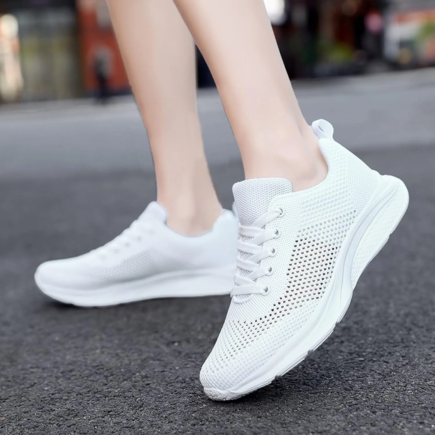 Women's Rhinestone Mesh Slip On Walking Shoes Fashion Breathable Mens Tennis Shoes Gym Casual Dress Shoes Women Shoes Sneakers Red Tennis Shoe Trainers Shoe