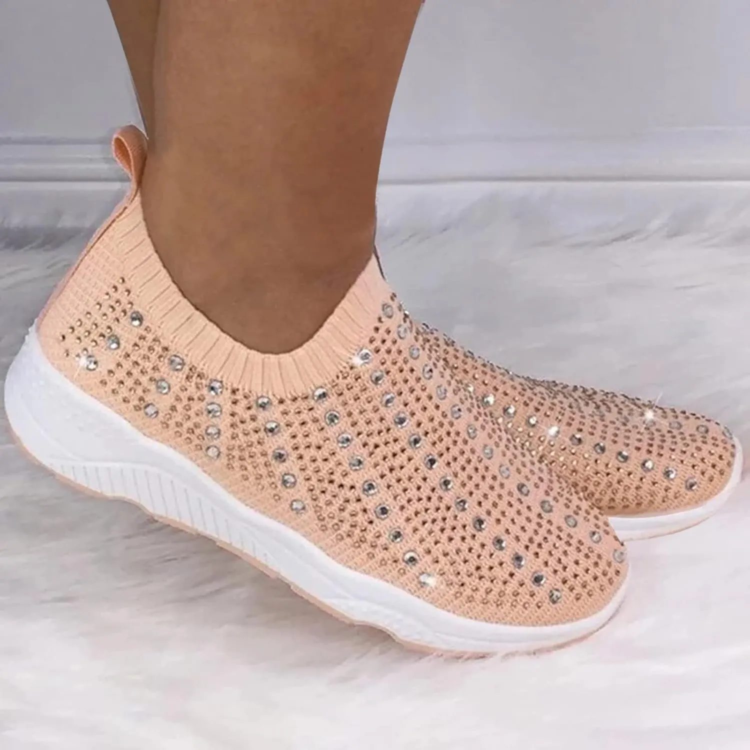 Women's Running Shoes All Black Slip On Walking Shoes for Women Wide Black and White Gym Shoes Women Womens High Top Sneakers Zapatos Antiderrapantes para Cocina De Mujer