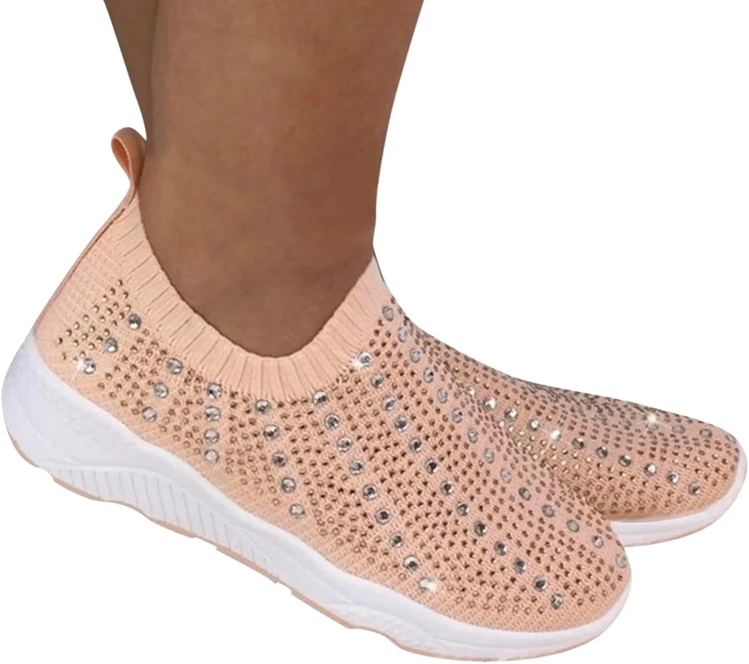 Women's Running Shoes All Black Slip On Walking Shoes for Women Wide Black and White Gym Shoes Women Womens High Top Sneakers Zapatos Antiderrapantes para Cocina De Mujer