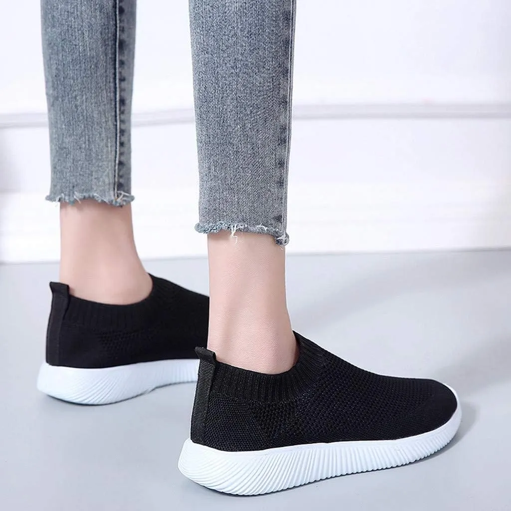 Womens Slip On Walking Shoes Non Slip Running Shoes Mens Running Shoes Walking Men's Casual Dress Shoes Walking Sneakers Slip On Tennis Shoe Casual Loafers