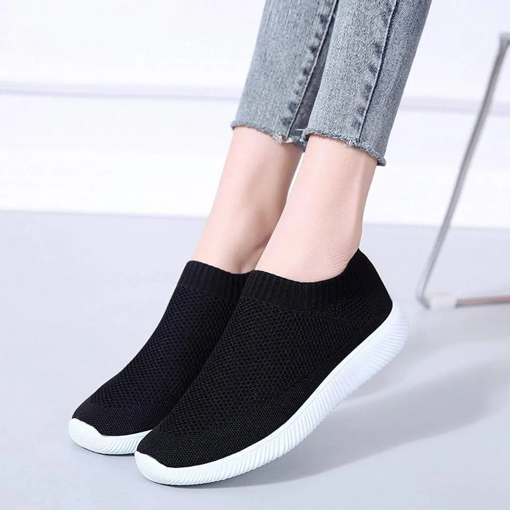 Womens Slip On Walking Shoes Non Slip Running Shoes Mens Running Shoes Walking Men's Casual Dress Shoes Walking Sneakers Slip On Tennis Shoe Casual Loafers