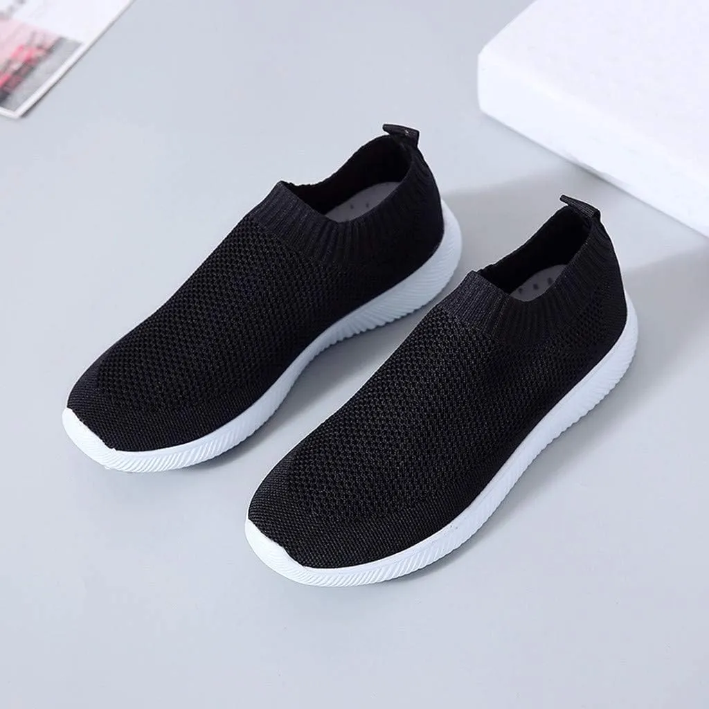 Womens Slip On Walking Shoes Non Slip Running Shoes Mens Running Shoes Walking Men's Casual Dress Shoes Walking Sneakers Slip On Tennis Shoe Casual Loafers