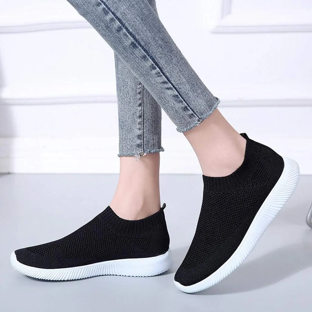 Womens Slip On Walking Shoes Non Slip Running Shoes Mens Running Shoes Walking Men's Casual Dress Shoes Walking Sneakers Slip On Tennis Shoe Casual Loafers