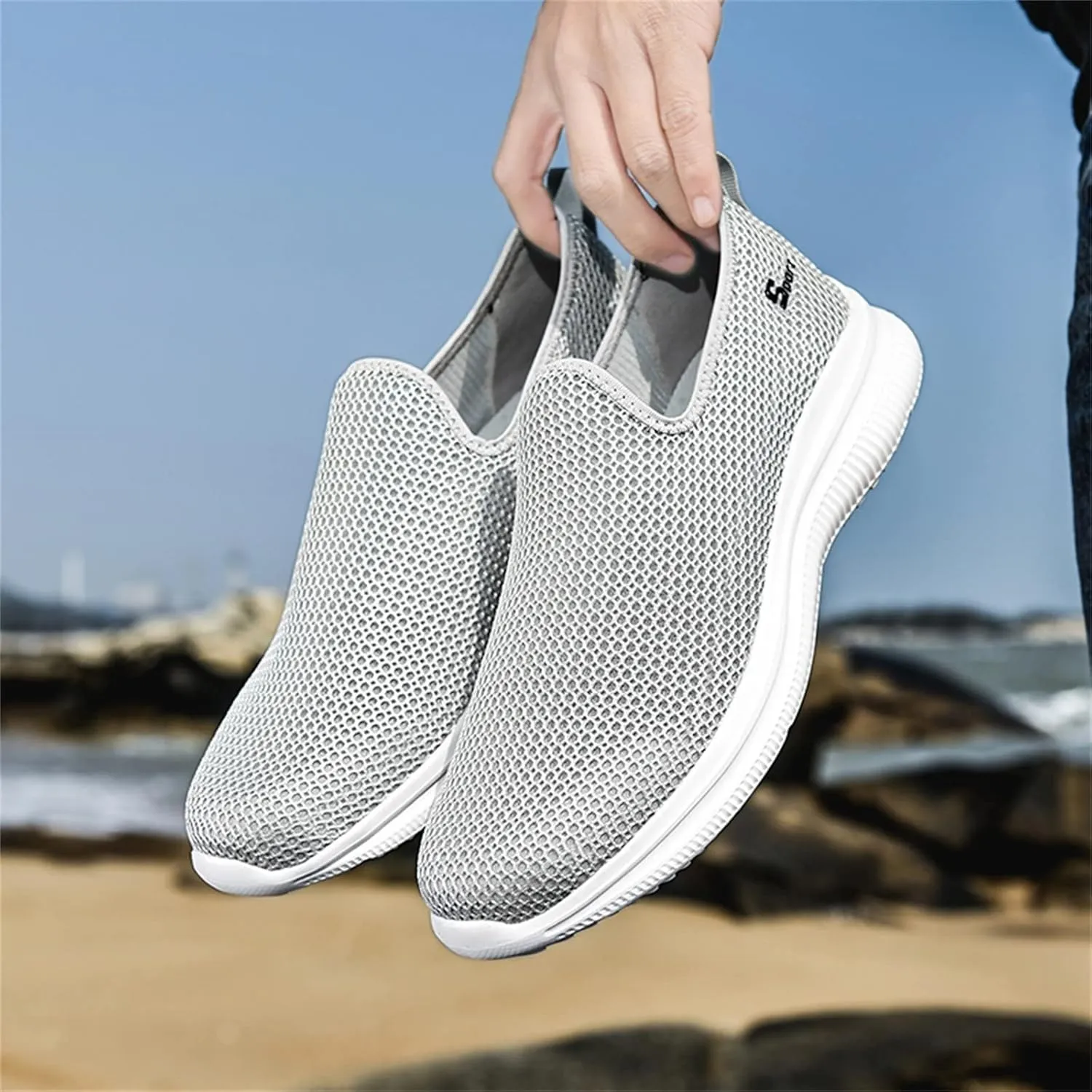 Women's Slip On Walking Shoes Running Comfortable Mens Casual Shoes Cute Men Casual Shoes Slip On Sneakers Waterproof Tennis Shoe Casual Loafers